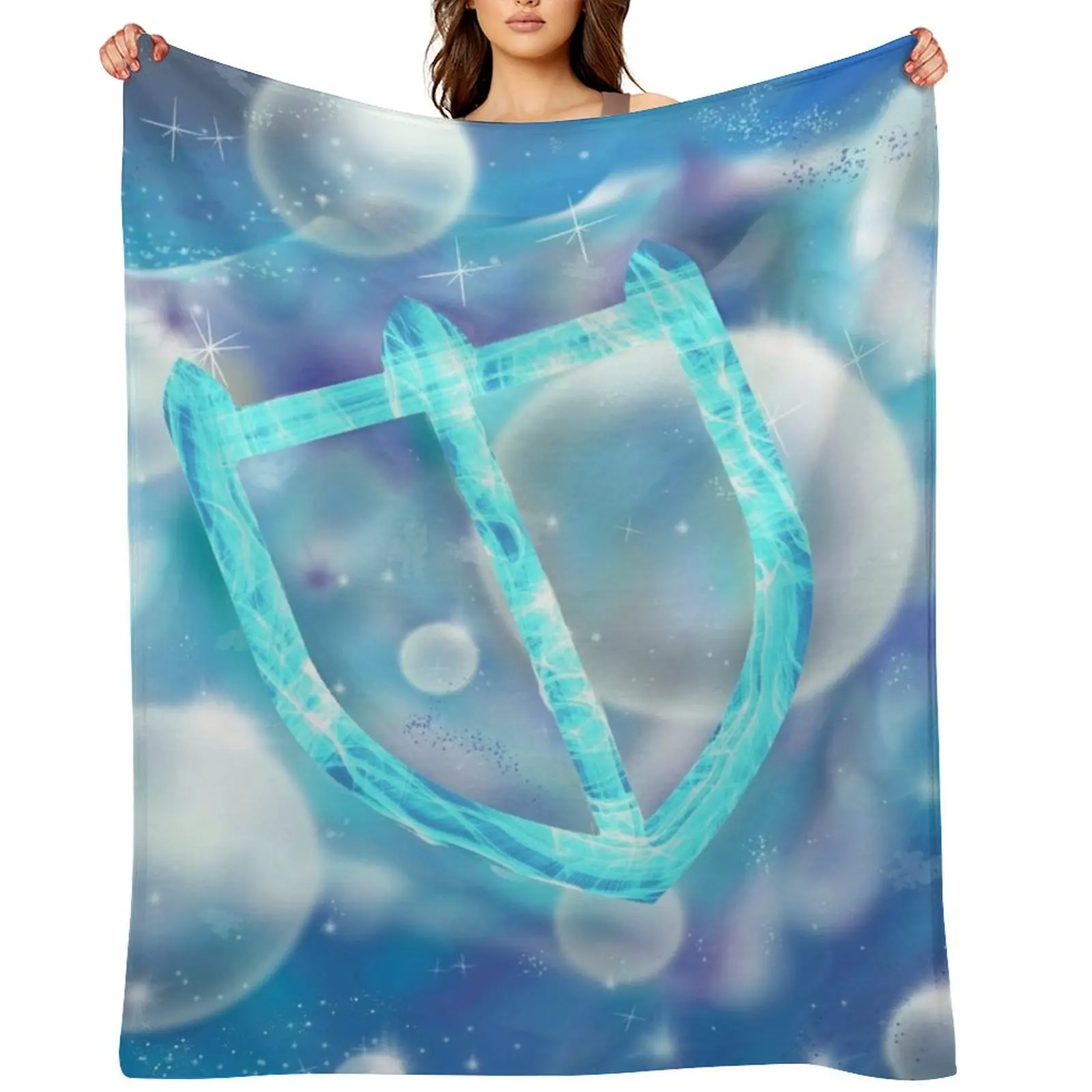 

Paladin Galaxy Throw Blanket Bed Fashionable valentine gift ideas Bed linens Soft Plaid Blankets