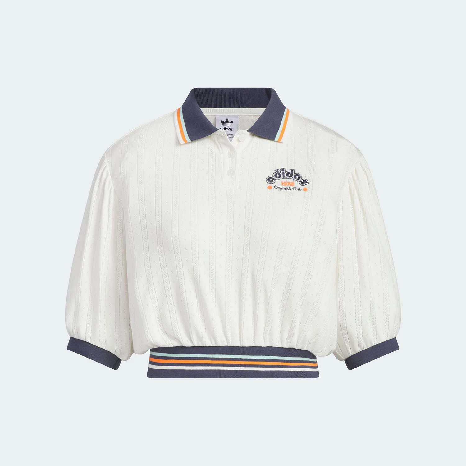 قميص بولو نسائي من Adidas أصلي بثلاثة خطوط JM8000 #3