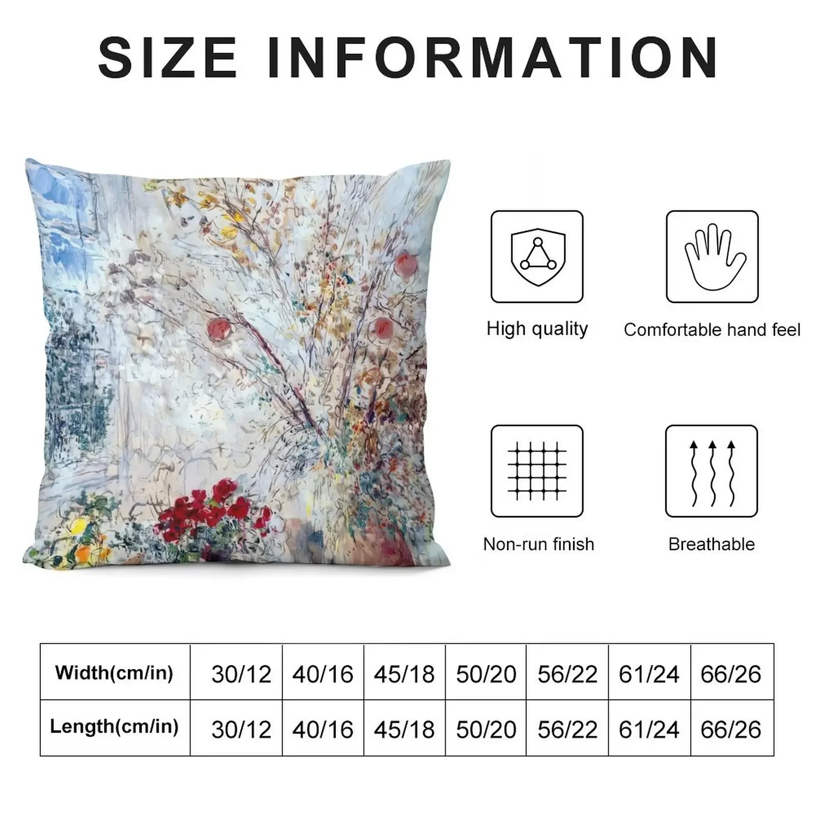 marc chagall surrealism art Throw Pillow luxury decor Cushion Cover Set luxury home accessories Luxury Sofa Cushions pillow