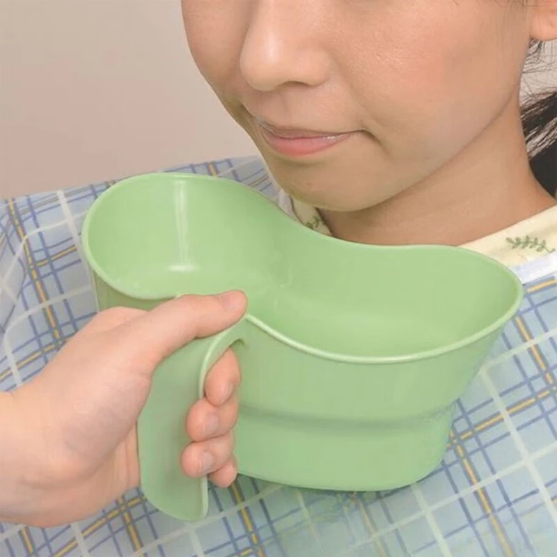 bedridden elderly gargle cup, hospital cleaning cup, disabled person's spitting cup, nursing basin, vomiting basin