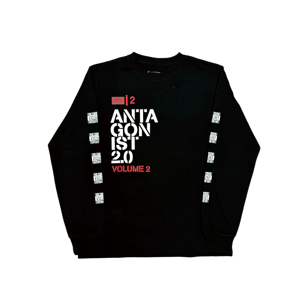 High New 2026 Men Playboi carti antagonist 2.0 tour T Shirts T-Shirt Hip Hop Skateboard Street Cotton T-Shirts Tee Top #129