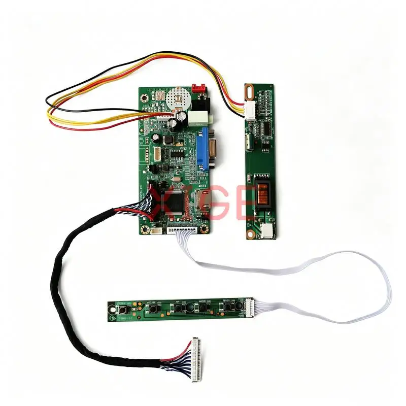 

For LTN141W1 LTN141W3 HT141WXB HT141WX1 LCD Display Drive Controller Board Kit DIY VGA+HDMI 1-CCFL 1280x800 30 Pin LVDS 1280*800