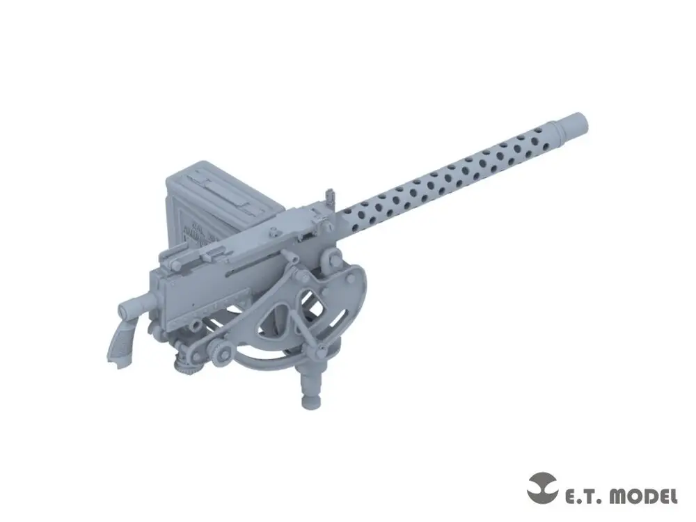 Et Model 1:35 P35-292 Wwii U.S. Leger M1919 Machinegeweer & Munitie Doos (Type.2)