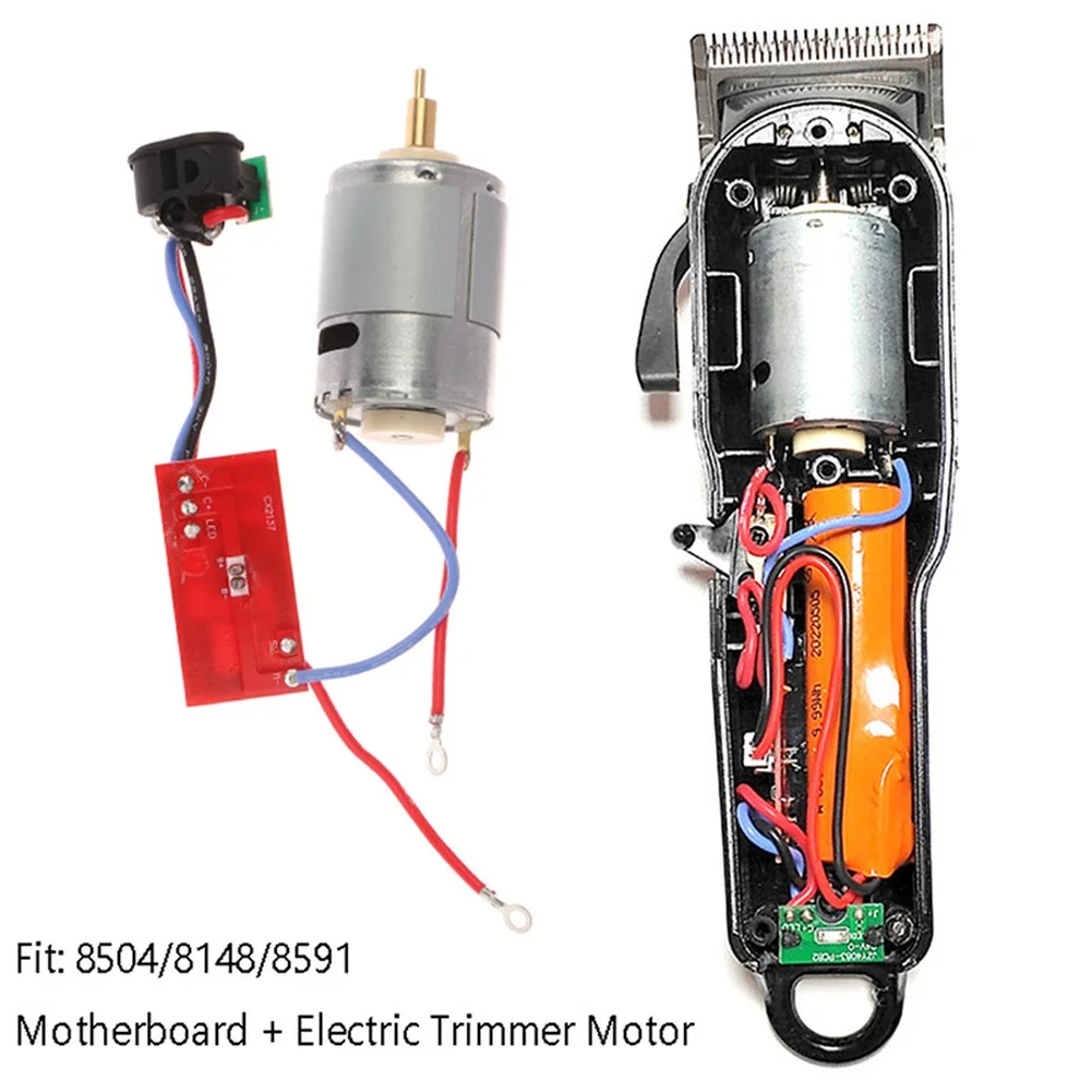 

1set High-Speed Motor Motherboard Set For 8504/8148/8591 Electric Push Shear Motor Circuit Board Assembly Electric Trimmer Parts