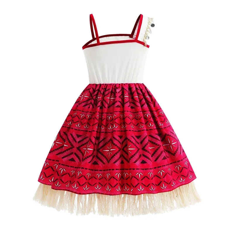 

Новая одежда принцессы для девочек, детское платье, ожерелье, детский карнавальный костюм на Хэллоуин, комплект летнего костюма