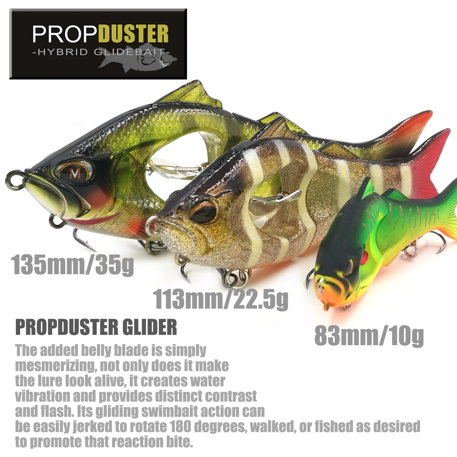 Thetime 35g 22.5g 10g Glide פיתיונות Trolling Swimbait פתיונות כיור מדחף מפרקים Vatalion Crankbait פייק ים דיג Wobbler