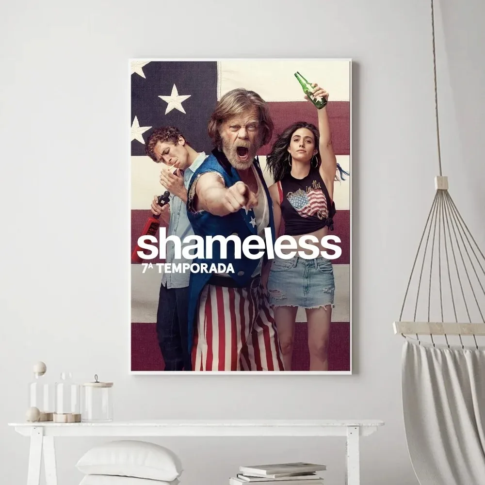 Shameless Hot TV Series Poster Prints Poster Wall Painting Bedroom Living Room Wall Bar Restaurant Sticker Small