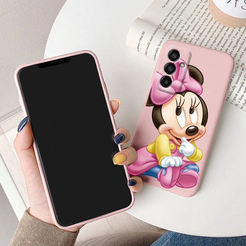 Daisy Minnie Love Friend Cover For Samsung Galaxy M13 4G Phone Case Silicone Soft Cartoon Cute Fundas For Samsung M 13 Protector