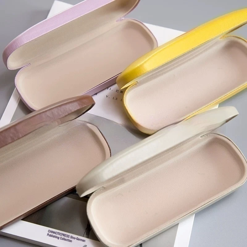 حافظة نظارات لطيفة للأطفال إبداعية بسيطة محمولة مقاومة للضغط قطرة قصر النظر صندوق تخزين نظارات هدية فتاة