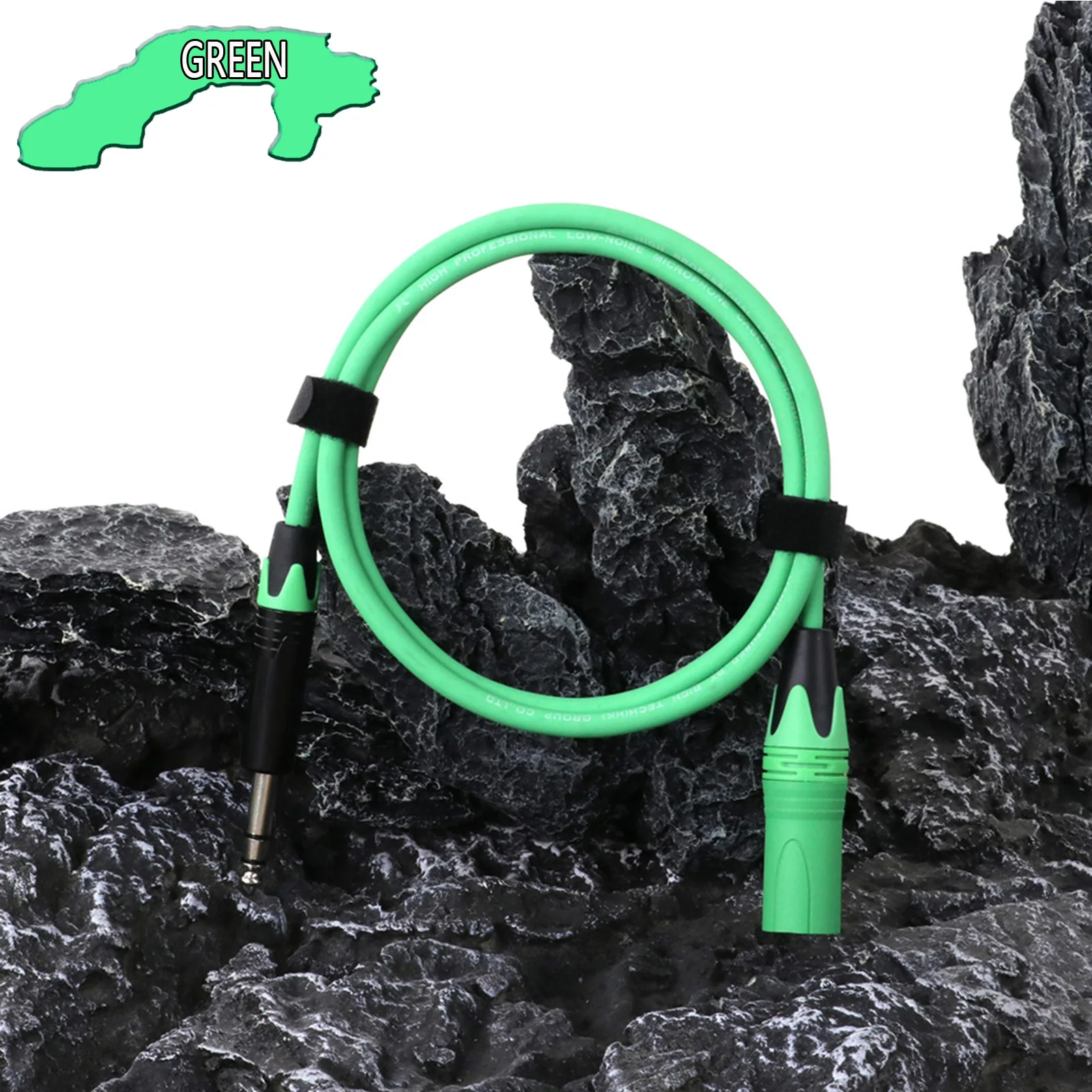 0.2M-30M 1/4 TRS naar XLR Audio Cord, 3Pin XLR Stekker naar 6.35mm Stereo Jack gebalanceerde Interface Verlengkabel voor MICROFOON Luidspreker