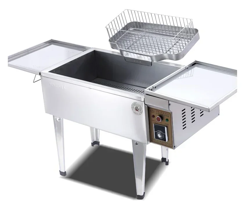 Commercial Fryer Large Capacity Desktop Electric Fryer Automatic Constant Temperature Fryer FED-40