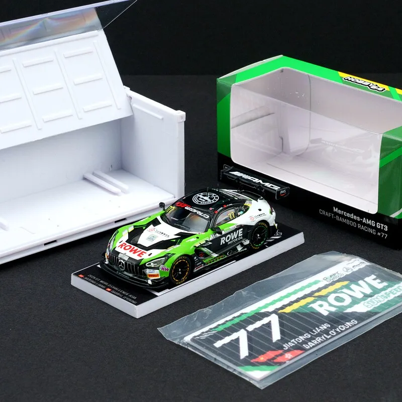 Diecast TW 1:64 Scale Benz GT3 GT World Challenge Asia 2025 Alloy Car Model