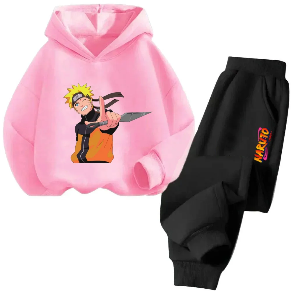 

New Anime cartoon Luffy Casual Fashion Simple Trendy Top 2025 New Set Pants Men Women Hoodie Handsome Cute Hoodie Sportswear