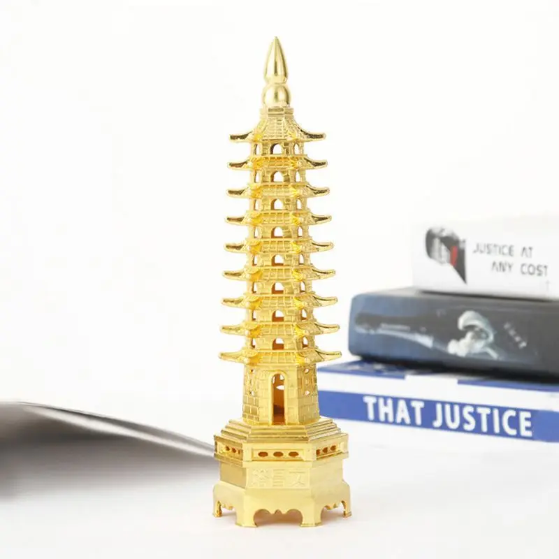 Wenchang Pagoda Ornament For Boys And Girls, Universal Nine-, Thirteen-Tier, Office Desktop, Living Room, Desk Decoration