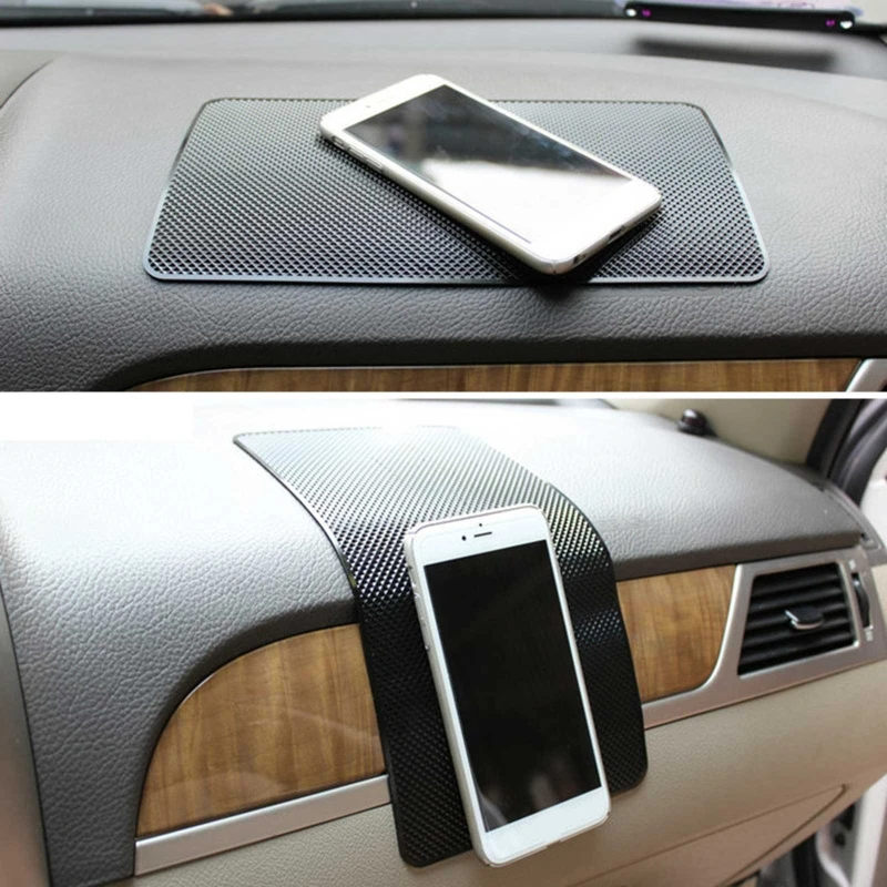 G99F Magic Car Dashboard Sticky Mat Anti Slip Gel Pad Phone Holder For Keys Coins Sunglass Grip Pad
