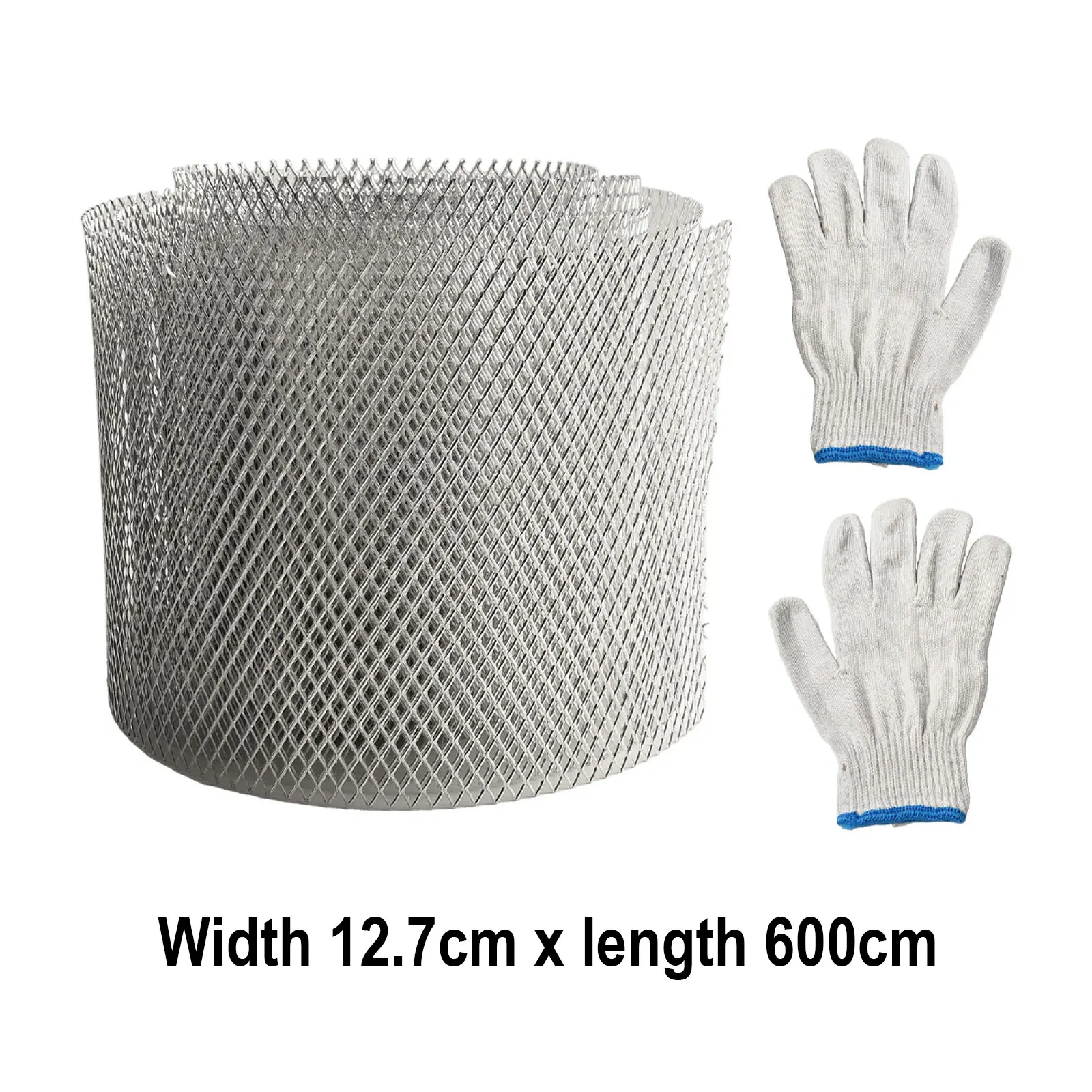Aluminum Gutter Guard Net with Anti Leaf Filter Cover for Reliable Protection Against Leaves Dirt and Other Debris