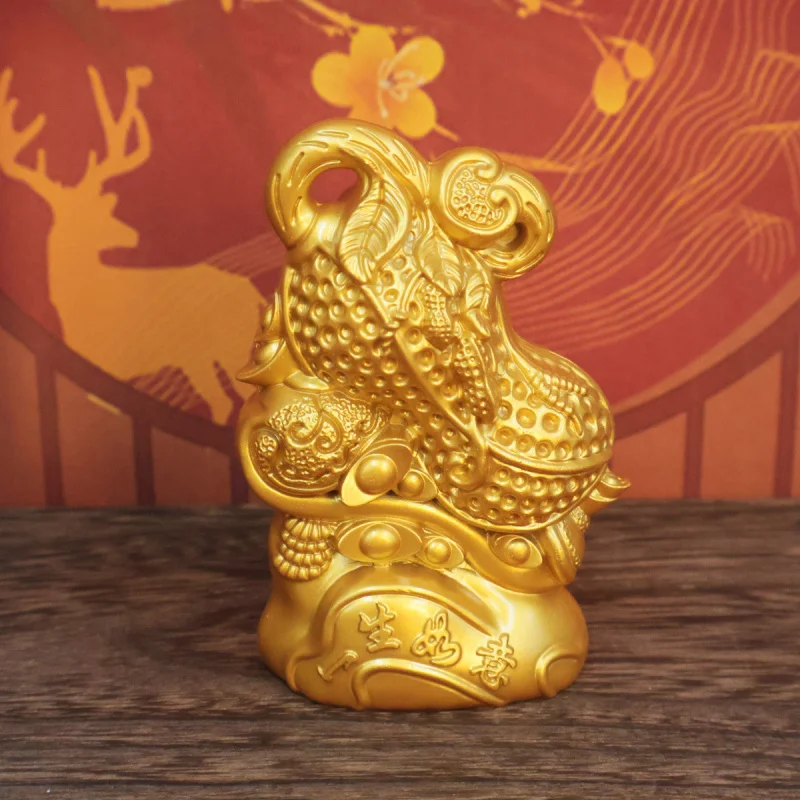Good Luck Ornament Ruyi Money Peanut Home Wine Cabinet Office Entrance Store Desktop Decoration