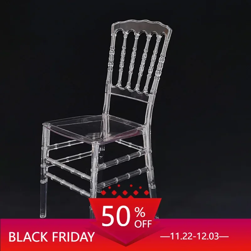 

Acryllic Commercial Hotel Chair Single Bride Wholesale Luxury Plastic Hotel Chairs Royal Chaises De Jardin Party Venue Furniture