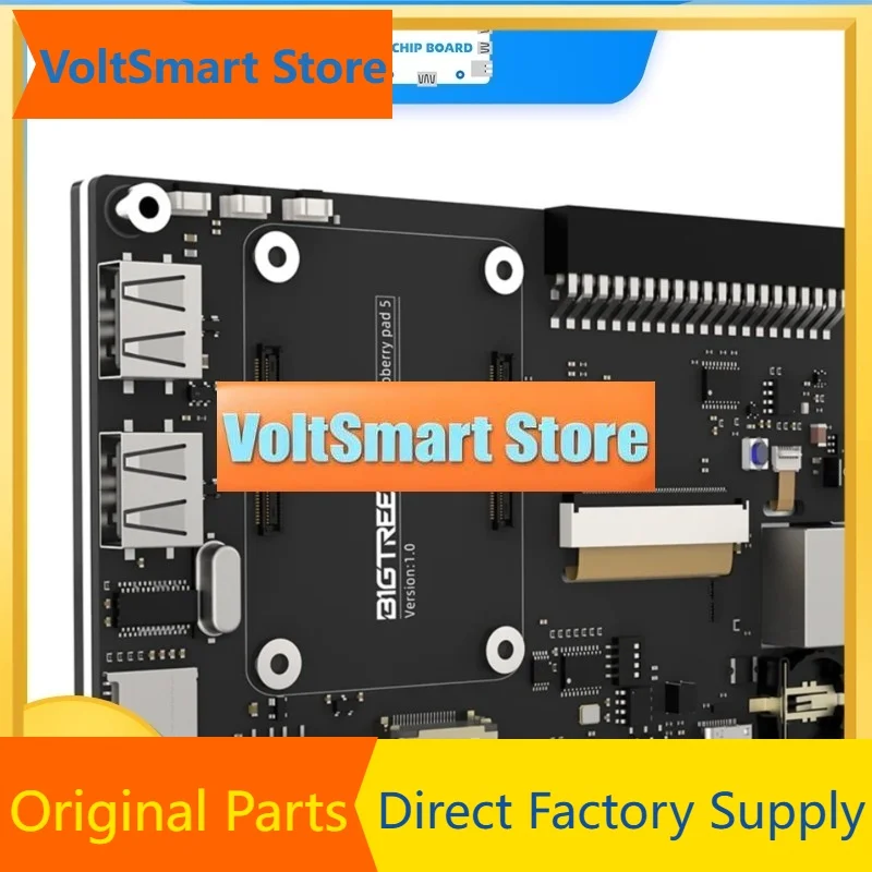 VoltSBIGTREETECH Raspberry Pad 7 Touchscreen Display Designed For Raspberry Pi, Providing An Integrated Control