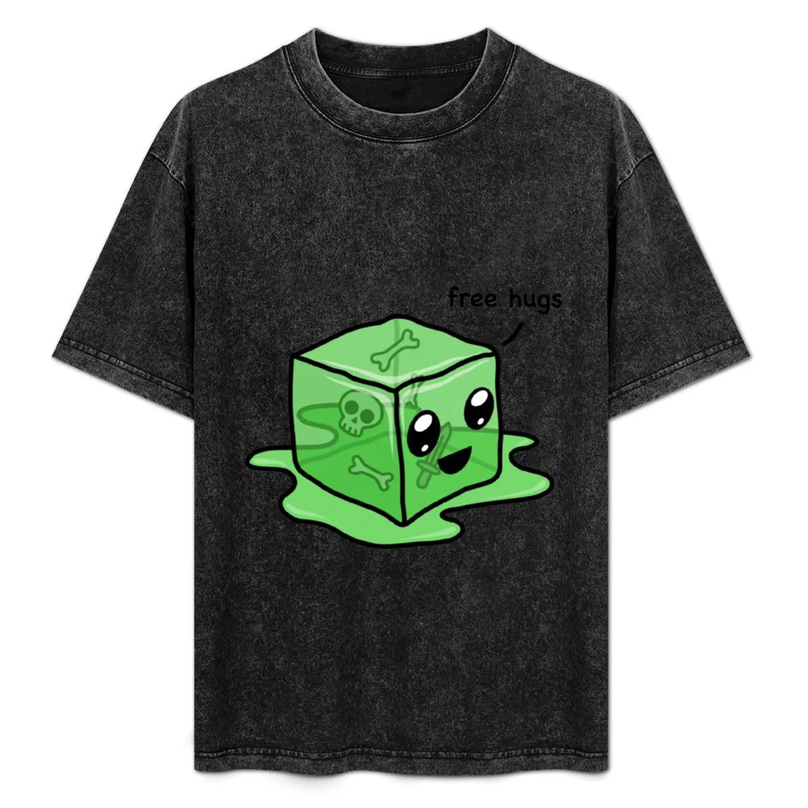 Kawaii Gelatinous Cube T-Shirt quick drying aesthetic clothes football t shirt shirts graphic mens clothing