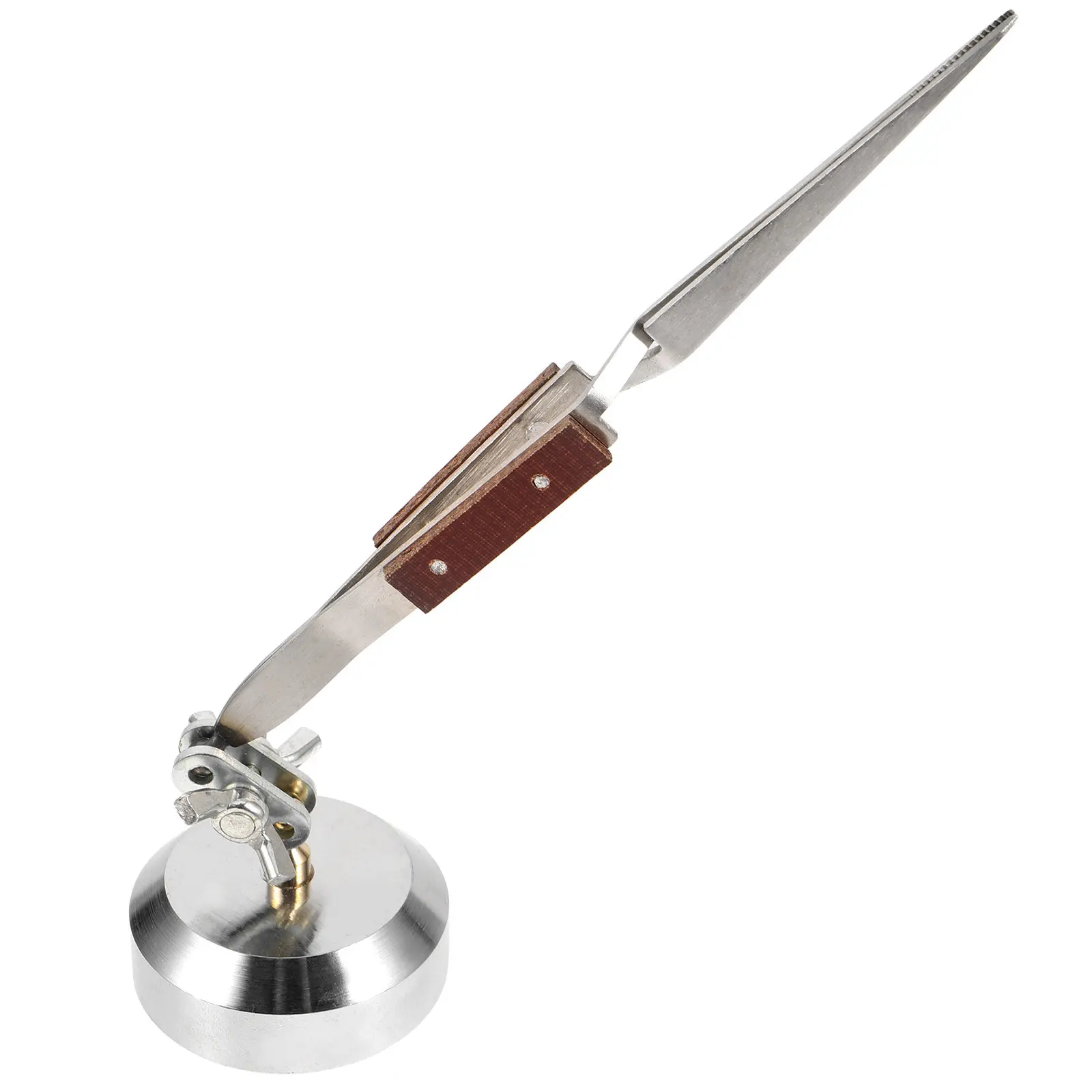 

Rebound Tweezer Metal Jewelry Making Precision Tool For Crafting Soldering Nonslip Anti-Static Long Nipper Handcrafting Use