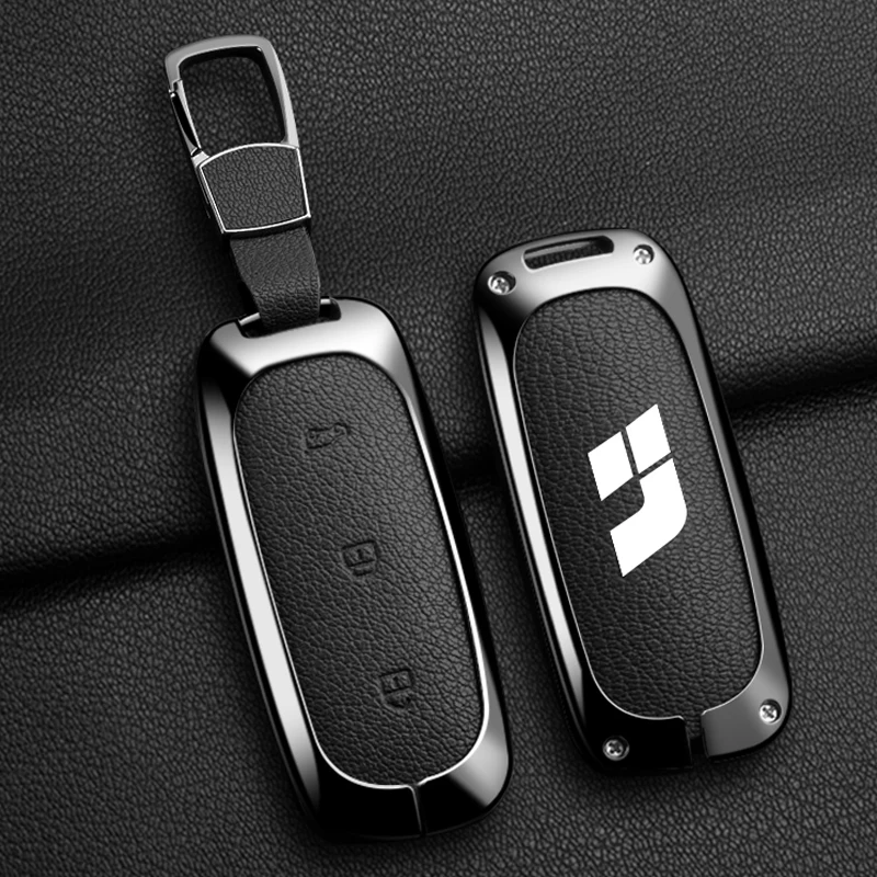

Zinc Alloy Car Key Cover Fob Case Protector Holder Shell Bag For LEADING IDEAL LiXiang L9 L8 L7 MAX Li Auto Keychain Accessorie