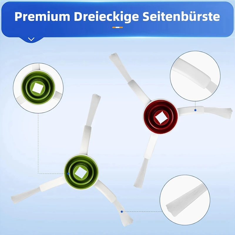 Hoofdborstelfilter Dweilt Robotvervangende Onderdelen Accessoire Set Voor Ecovacs Deebot T20 Omni/T20e Omni Stofzuiger