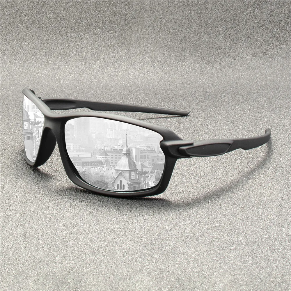 3PCS Neue Männer Polarisierte Sonnenbrille Marke Designer Platz Sport Sonnenbrille Männlich Fahren Angeln Goggle Frauen Reise Brillen – Detail 2