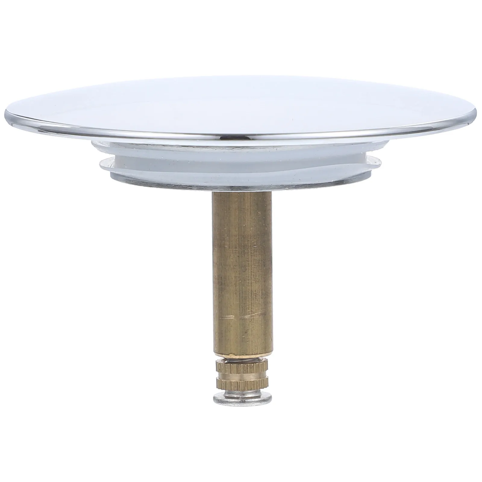 

Прочный медный сливной клапан для ванны, аксессуар для ванной комнаты, быстродействующая заглушка для слива, защита от засоров, легко чистится, предотвращает попадание волос