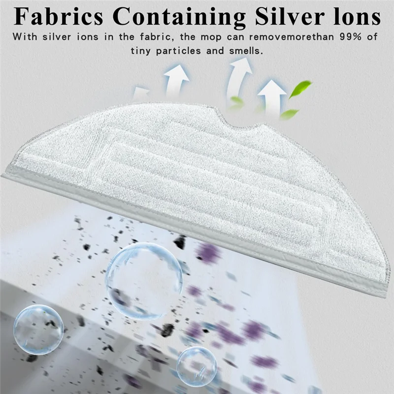 【Shopper’S Favorite】1Set Replacement Parts For Roborock S8 Pro Ultra Side Brush Filter Mop Cloth Dust Bags For Roborock S8/S8+ V