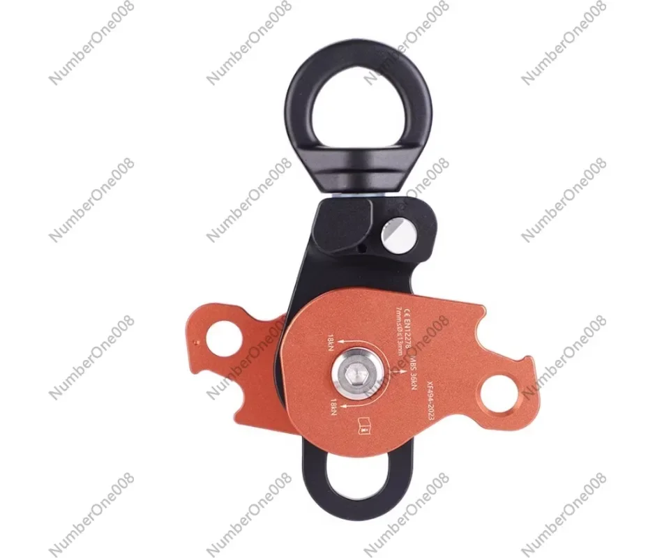 Heavy Duty Single & Double Pulley for Outdoor Use, Swivel Anti-Twist Connector, Prevent Rope Tangle for Climbing Sailing Rigging
