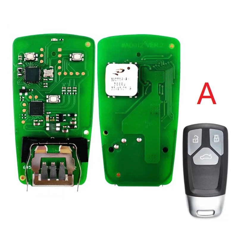 XSMA41EN OEM Xhorse MLB Key PCB 3 Buttons for VVDI MLB Tool For Audi VW Ben-tley Por-Sche Lambor-ghini MLB Smart Key