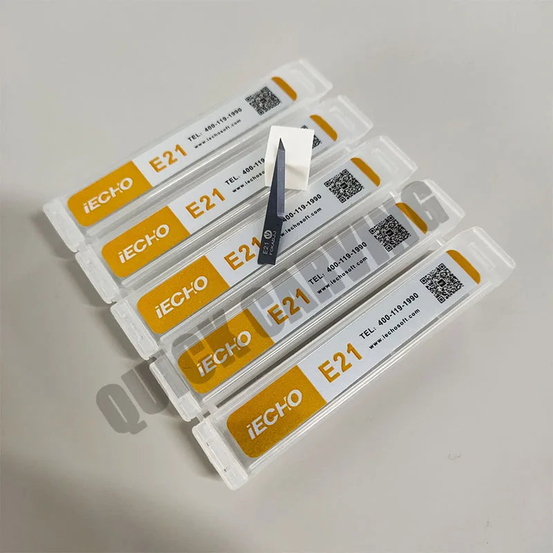 10 Stück IECHO Original Vibrationsklinge Schneid-Oszilliermesser E13 E16 E16L E17 E18 E18L E21 E26 E26-2 E46 E50 – Detail 6