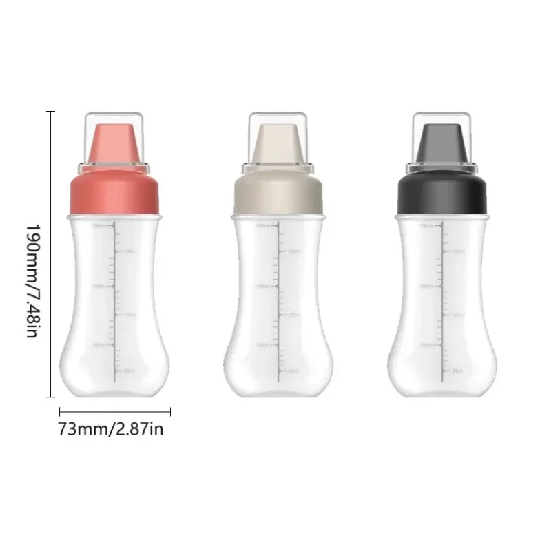 1PC Five-well Sauce Bottle Salad Ketchup Squeeze Bottle Seasoning Bottle Oyster Sauce Squeeze Honey Dispense Seasoning Organizer