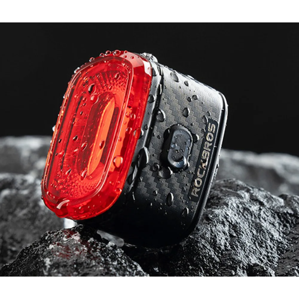 Bicycle taillights, intelligent brakes, frequency sensing, mountain road bikes, team warning, night riding equipment_voghion.com