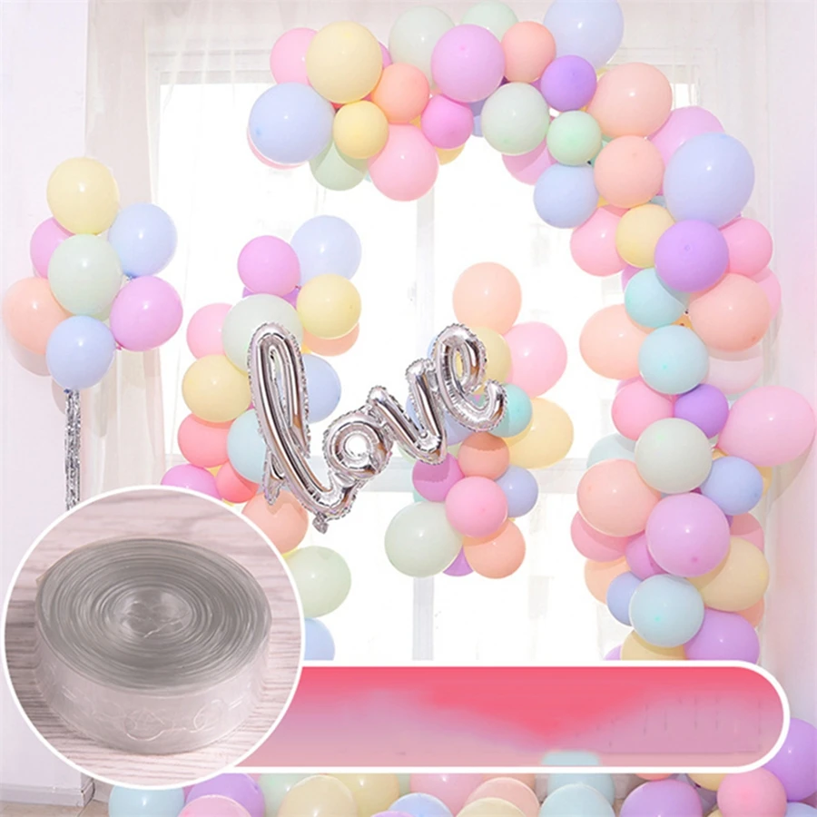 Balloon Chain Strip for Arch Garland Wedding Birthday Decor Baby Shower Balloons Accessories DIY Party Supplies