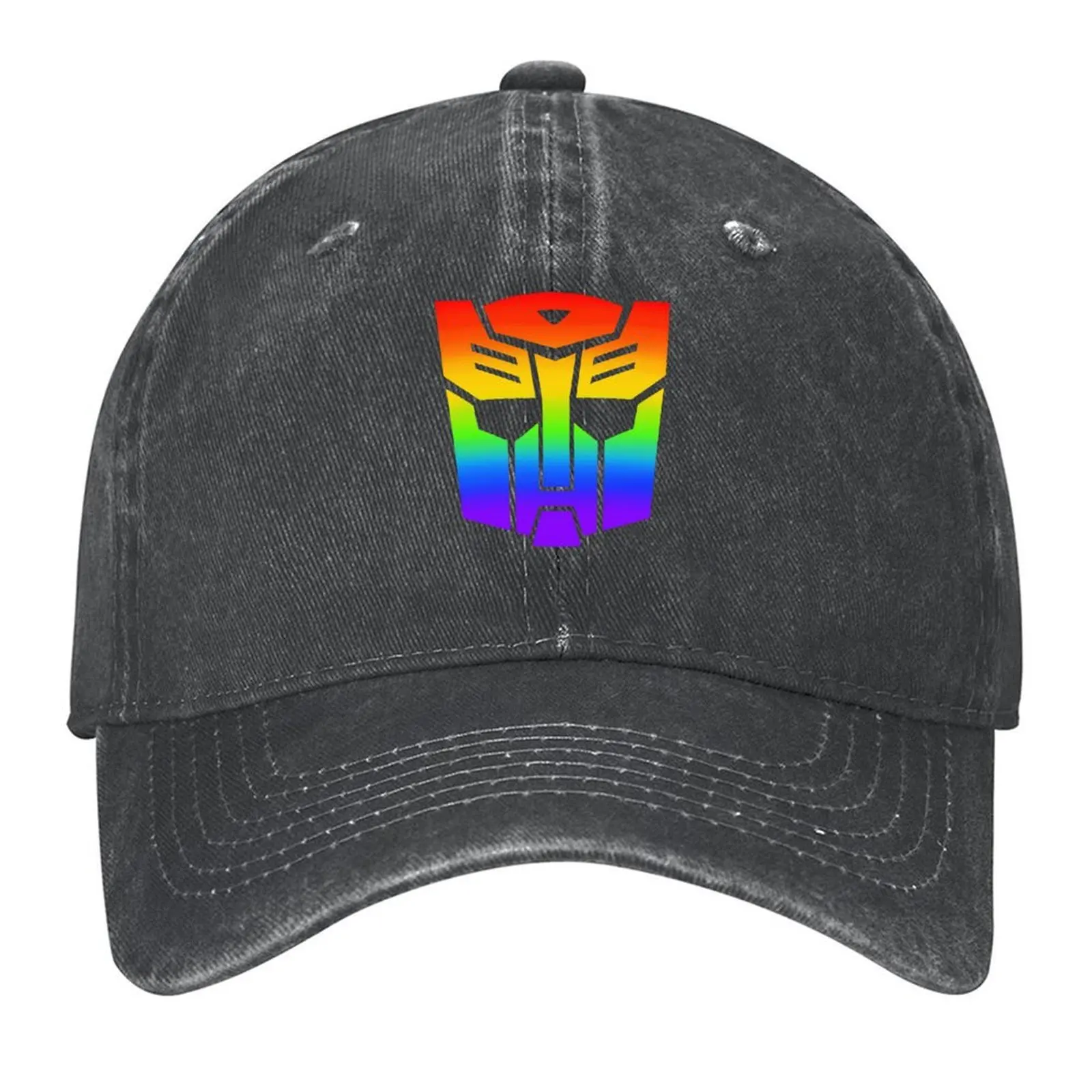 

Gay Autobot Pride Baseball Cap Golf Hat Snap Back Hat hats on offer Golf Wear Men's Hats Women's