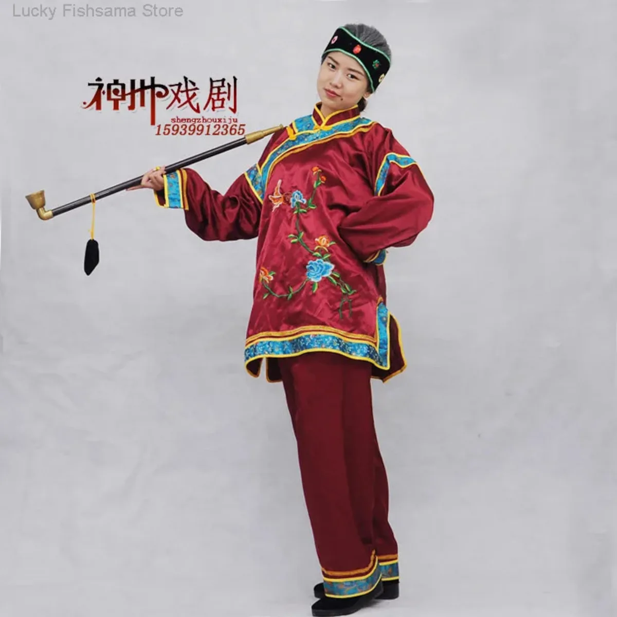 

Drama Performances Cosplay Costume Elderly Matchmaker Landowner Wife Yangge Dance Costume Dances Performed Cos