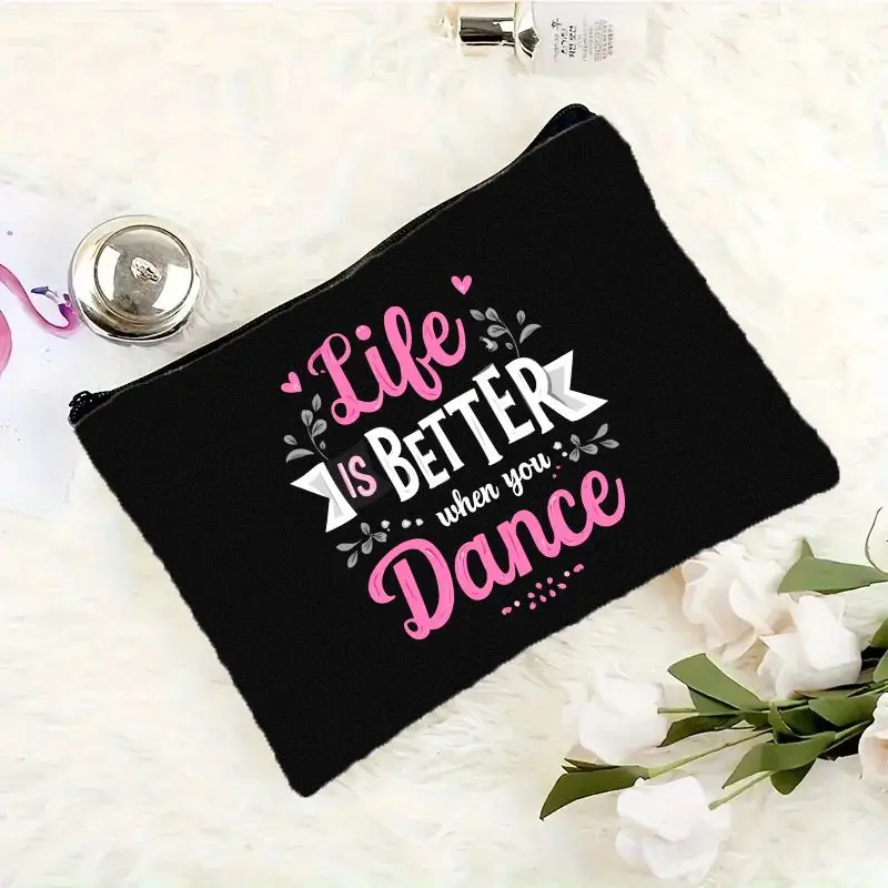 [Motivational Makeup Bag] 1pc Motivational Makeup Bag 