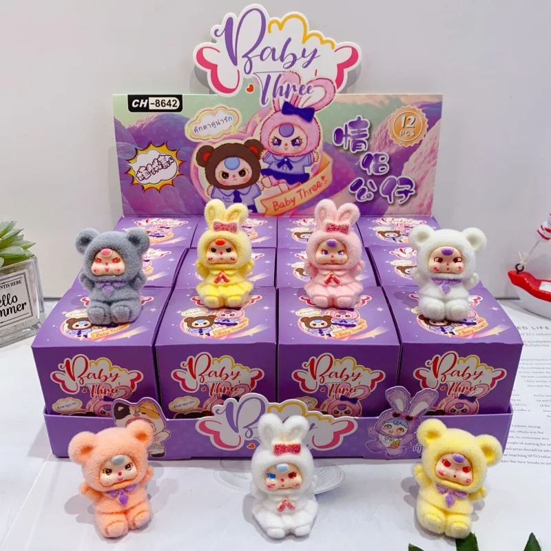 

Hot Cartoon Plush Figurine Blind Box With High Aesthetic Value Cute And Cute Mini Doll Desktop Decoration Model Gift