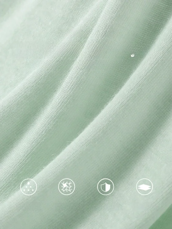 Mint een Lightweight Svel Top And Skirt Set Women's Summer Sun Protection Two-Piece Suit Loose Fit Casual Sle