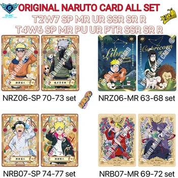 Kayou Naruto T4W6 T2W7 BP SP MR PU UR PTR SSR SR R Komplettset Anime Sammelkarte Uzumaki Sasuke Uchiha Seltene Karte Geschenkspielzeug