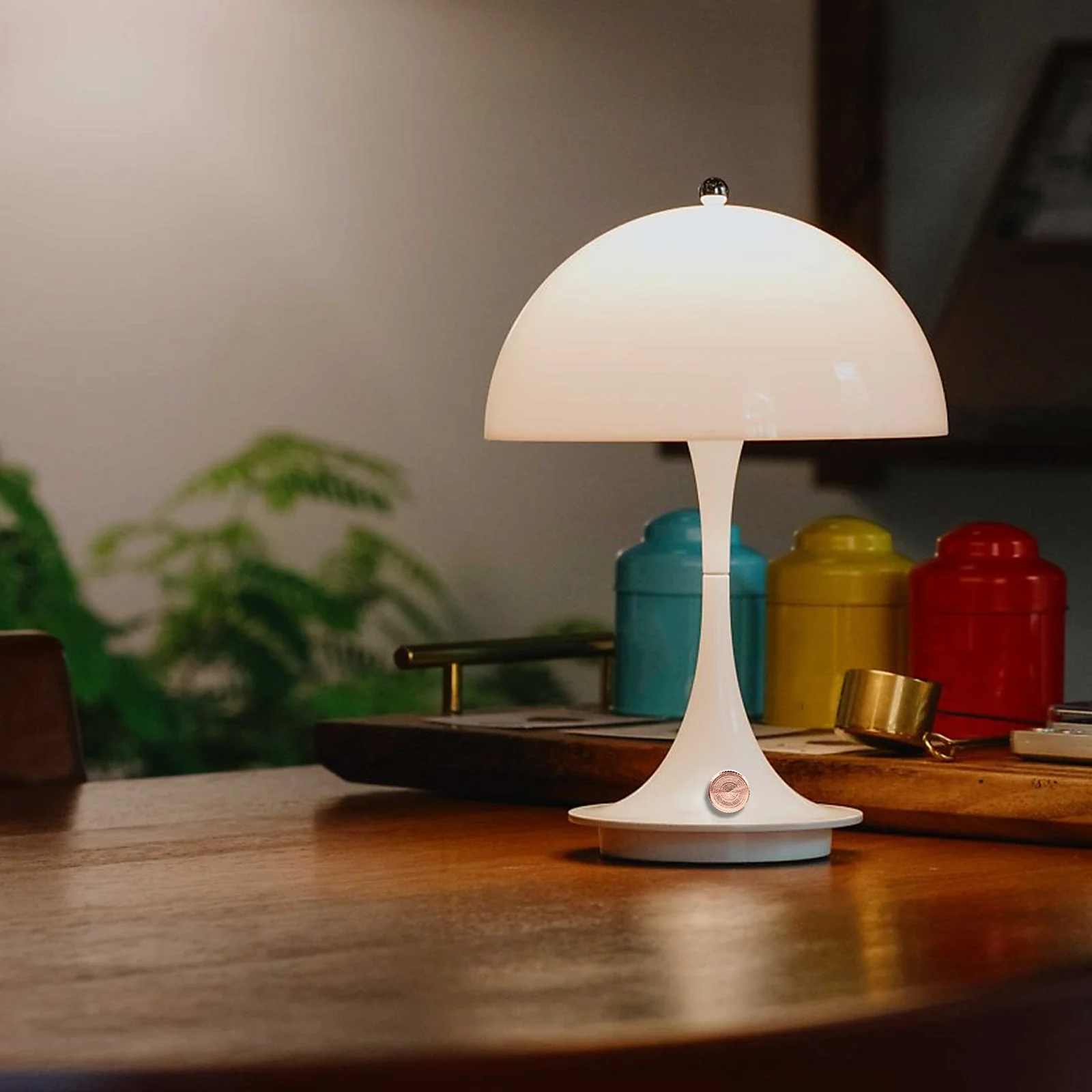 

4Pcs Copper Lamp Switch Knobs Replacement Light Socket Lamp on Off Switch Knobs for Floor Table Lamps Light Accessories