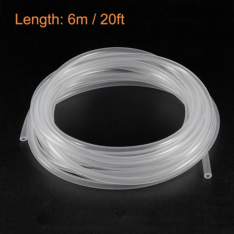 

1/2/3/5/6M Transparent Silicone Rubber Hose ID 1.6/2/3/4/5/6/8/9/10/12mm Flexible Nontoxic Silicone Tube for Air Water Pipe Pump