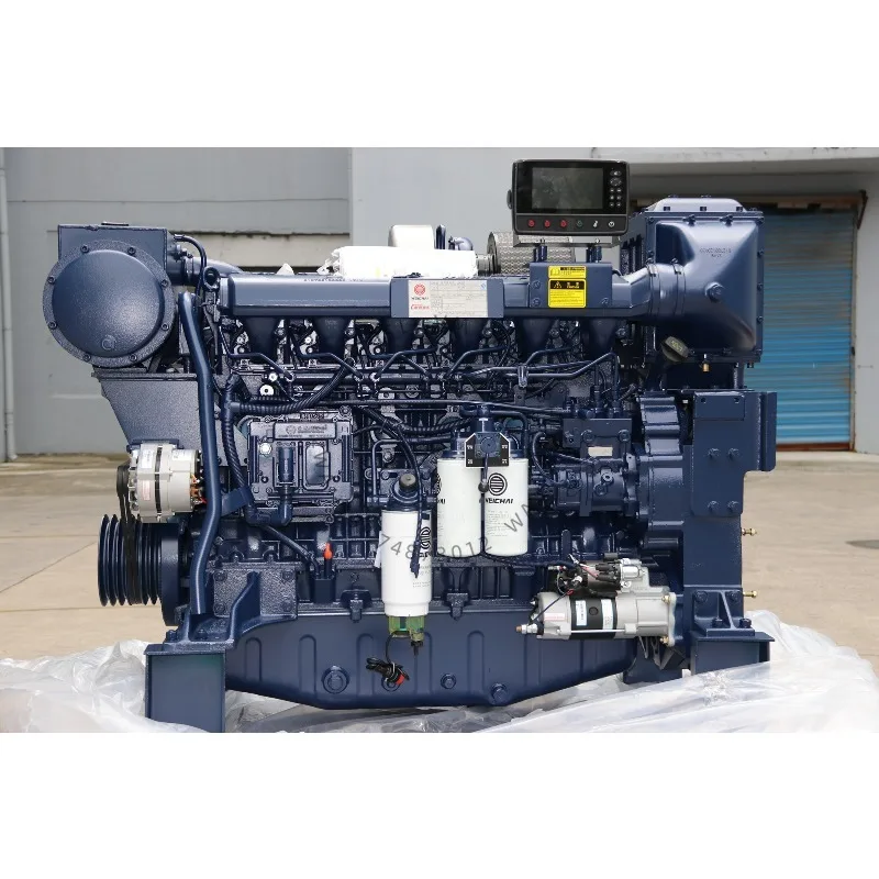 Chinese brands Brand New WEIC HAI Marine di esel Inboard Engines for Fis hing Bo at WD10C312-18