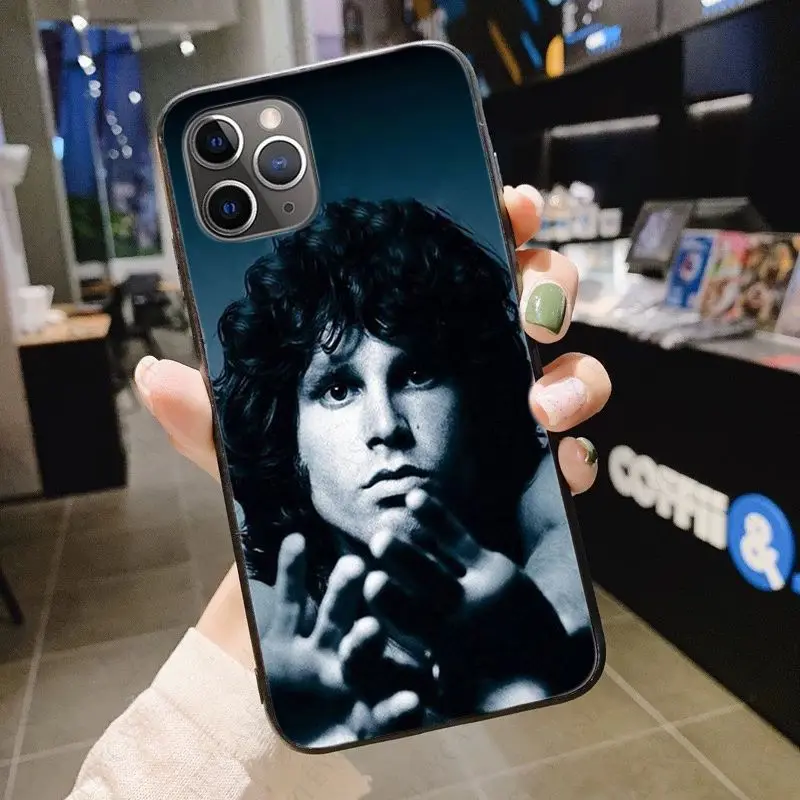 The doors JIM MORRISON coque phone cover for iPhone 15Pro 16pro 13PRO max 7 8 XR 14plus 11pro 12pro max 13mini SE 2020 cases