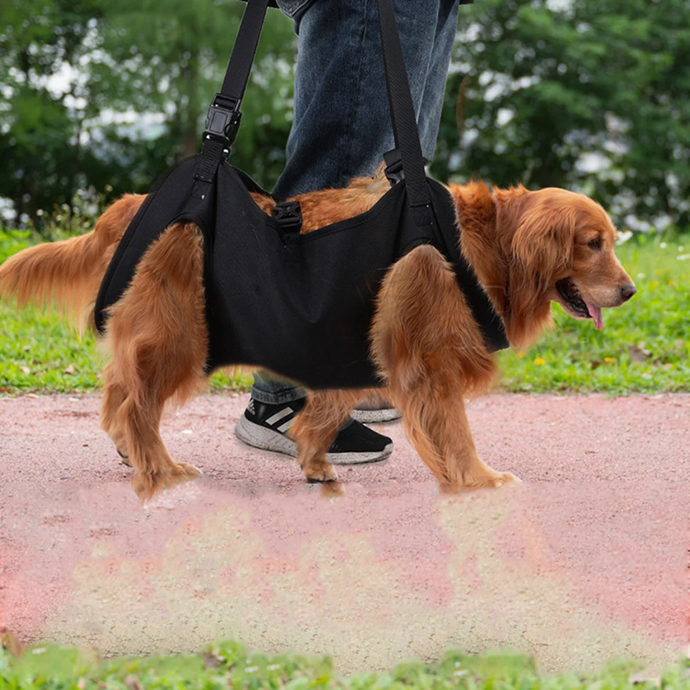 Dog Carry Sling Dog Lift Harness Breathable Mesh Pet Legs Support & Rehabilitation Lift Harness For Disabled Joint Injuries Dog