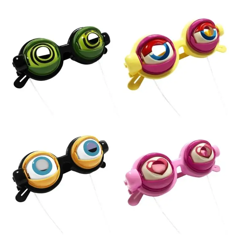 Lunettes amusantes 39BB, 4 pièces, légères confortables pour enfants adultes lors des célébrations