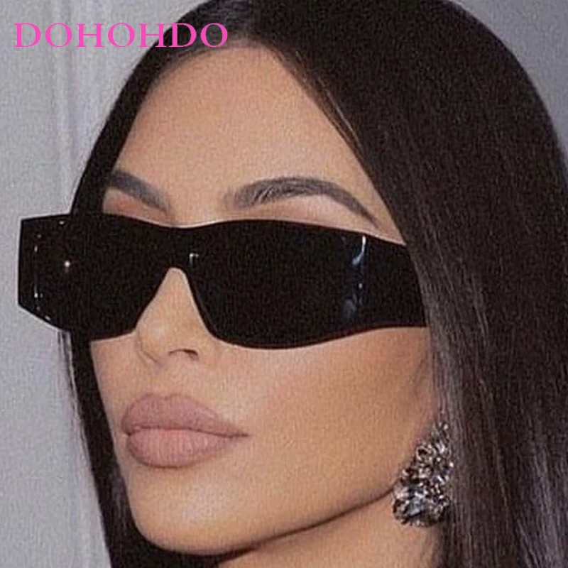 

DOHOHDO Fashion New Retro Square Sunglasses Fashion Accessories Minimalist Design UV400 Resistant Sunglasses Female Gafas De Sol