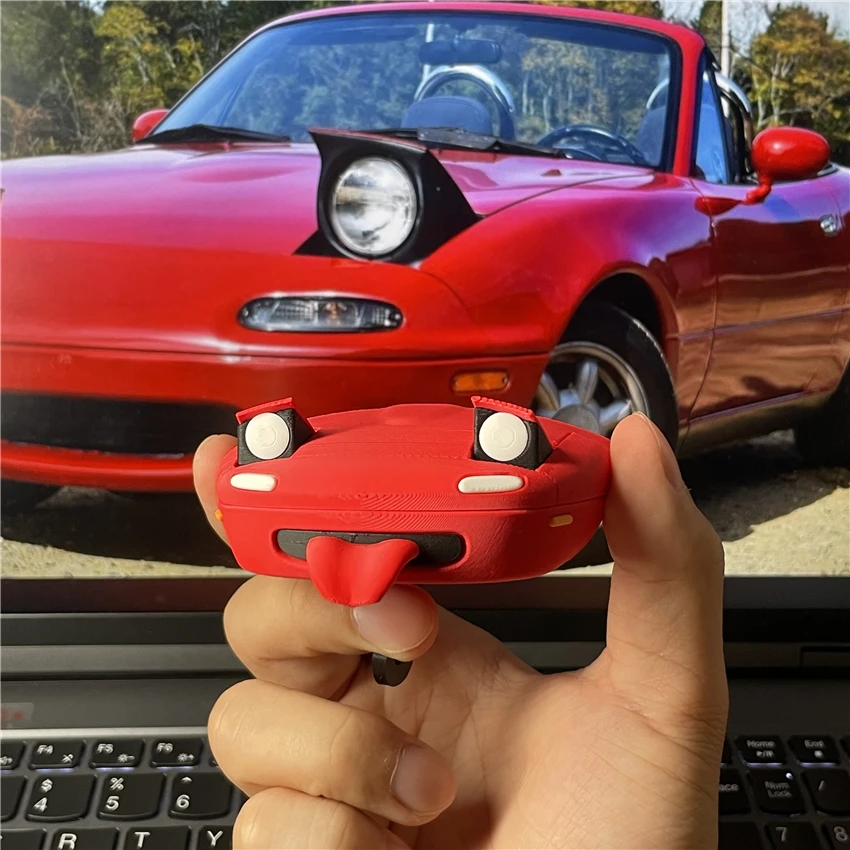 Mazda MX-5 Miata Key hook Keychain Key Holder 3D Print Car pendant JDM Style Key Holder Car modification keyring Car accessories